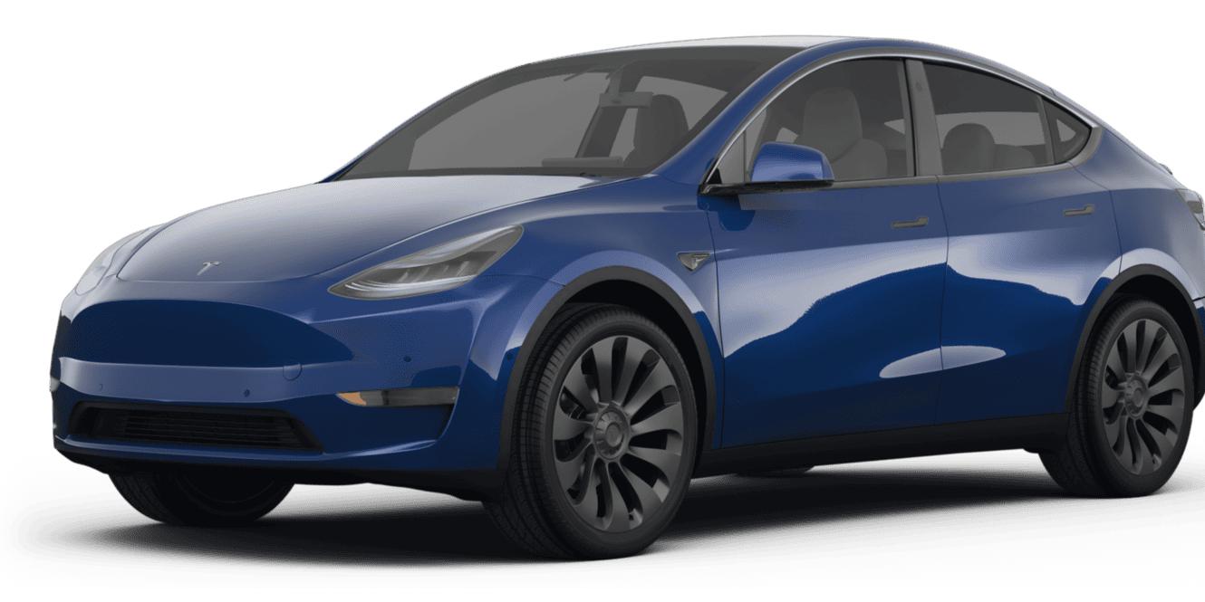 TESLA MODEL Y 2022 7SAYGDEF9NF460384 image